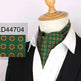 Men's Elegant Silk Scarf Floral Collar Mouth Napkin - EX-STOCK CANADA