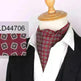 Men's Elegant Silk Scarf Floral Collar Mouth Napkin - EX-STOCK CANADA
