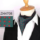 Men's Elegant Silk Scarf Floral Collar Mouth Napkin - EX-STOCK CANADA
