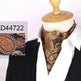 Men's Elegant Silk Scarf Floral Collar Mouth Napkin - EX-STOCK CANADA