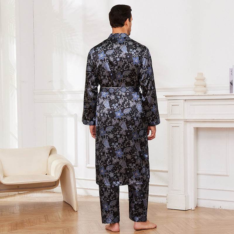 Men's Fall Thin Long Sleeve Pajamas  EX-STOCK CANADA