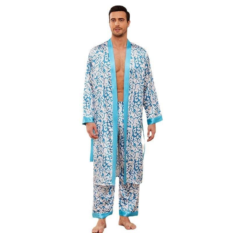 Men's Fall Thin Long Sleeve Pajamas  EX-STOCK CANADA