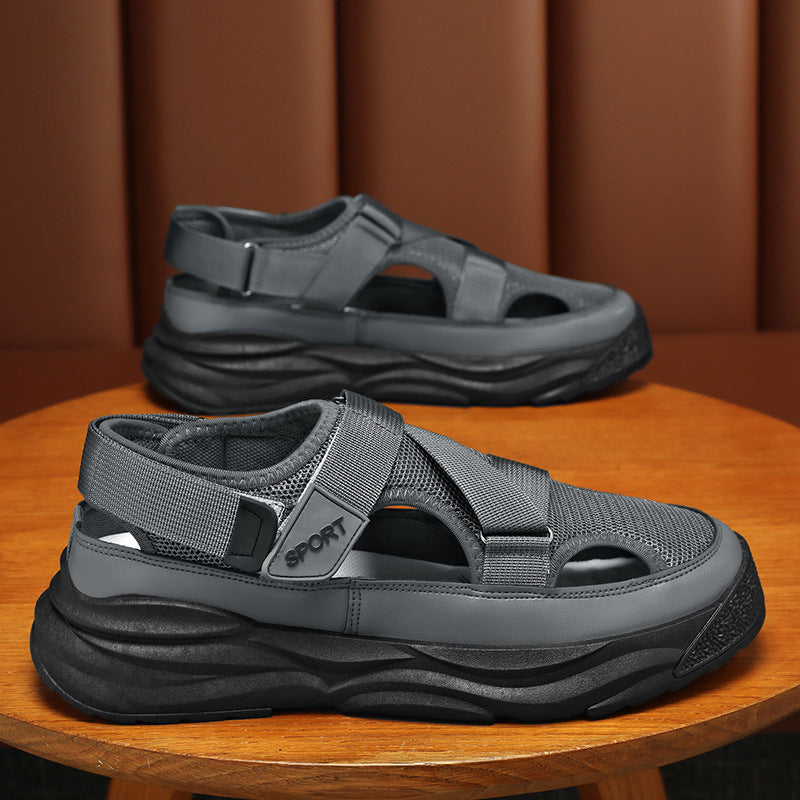 Men's Fashion Casual Closed Toe Sneaker Sandals  EX-STOCK CANADA