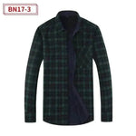 Men's Fashion Leisure Warm Plaid Shirt Coat - EX-STOCK Canada