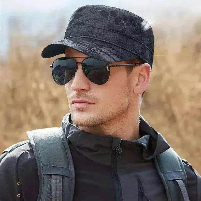 camouflaged python stock photo 32050336 : shutterstock... Men's Flat Thin Python Camouflage Cap | EX-STOCK