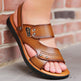Men's Genuine Leather Wear-resisting Non-slip Breathable Slippers  EX-STOCK CANADA