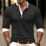 Men's Long Sleeved Round Neck T-shirt - EX-STOCK Canada
