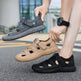 Men's Non-slip Wear-resistant Mesh Surface Hollowed Wading Sandals  EX-STOCK CANADA