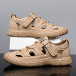 Men's Non-slip Wear-resistant Mesh Surface Hollowed Wading Sandals  EX-STOCK CANADA