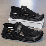 Men's Non-slip Wear-resistant Mesh Surface Hollowed Wading Sandals  EX-STOCK CANADA