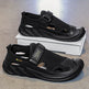Men's Non-slip Wear-resistant Mesh Surface Hollowed Wading Sandals  EX-STOCK CANADA