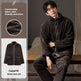 Men's Pajamas Plus Size Long Sleeve Warm Loungewear Suit  EX-STOCK CANADA