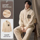 Men's Pajamas Plus Size Long Sleeve Warm Loungewear Suit  EX-STOCK CANADA