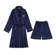 Men's Pajamas Two-Piece Embroidery  EX-STOCK CANADA