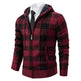 Men's Plaid Thickened Sweater Coat - EX-STOCK Canada