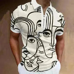 Men's Polo Short-Sleeve Summer Hedging Style Shirt - EX-STOCK CANADA