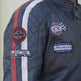 Giacca da uomo stile racing con toppe e dettagli a righeEX-STOCK Canada 