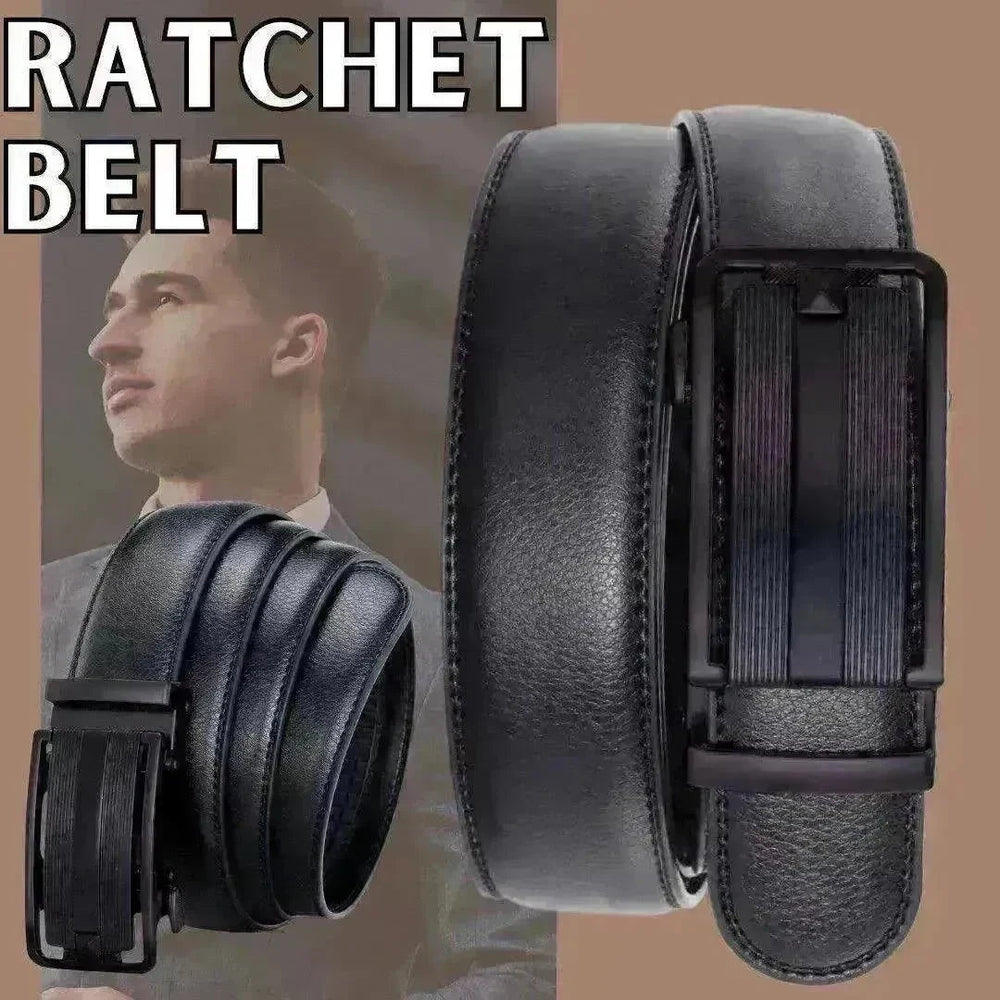 Men's Ratchet Belt Leather Mens Belt With Slide Buckle Ratchet Belts For Men USA - EX-STOCK CANADA