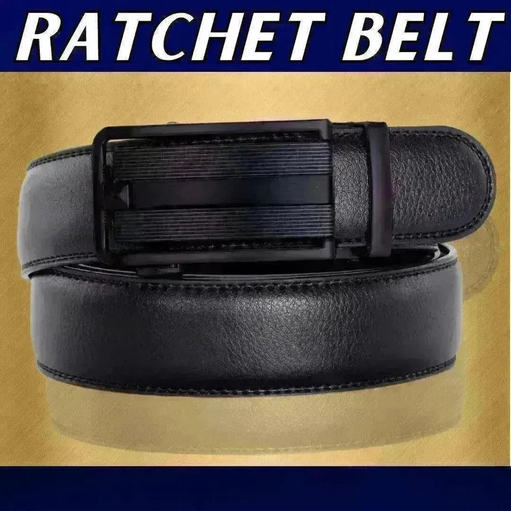Men's Ratchet Belt Leather Mens Belt With Slide Buckle Ratchet Belts For Men USA - EX-STOCK CANADA