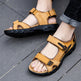Men's Retro Casual Leather Sandals Outdoor Stylish Beach  EX-STOCK CANADA