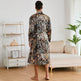 Men's Robes Fashion Ice Silk Bathrobe Homewear Set Pajamas  EX-STOCK CANADA
