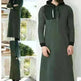 Men's Simple Solid Arabian Pullover Robe - EX-STOCK CANADA