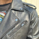 Men's Soft Lamb Leather Biker-Look Jacket 