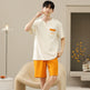 Men's Soft Short Sleeve 2 Casual Plus Size Pajamas Suit  EX-STOCK CANADA