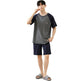 Men's Soft Short Sleeve 2 Casual Plus Size Pajamas Suit  EX-STOCK CANADA
