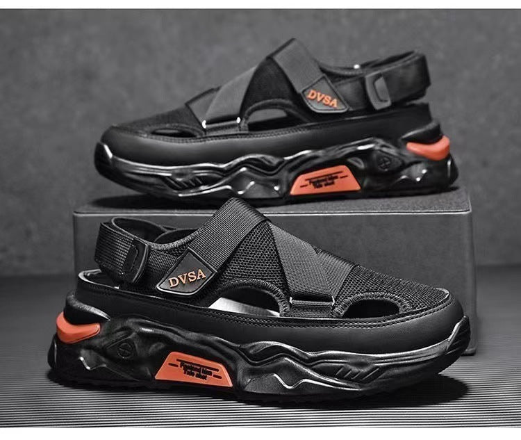 Men's Summer Platform Lightweight Non-slip Breathable Mesh Sandals  EX-STOCK CANADA