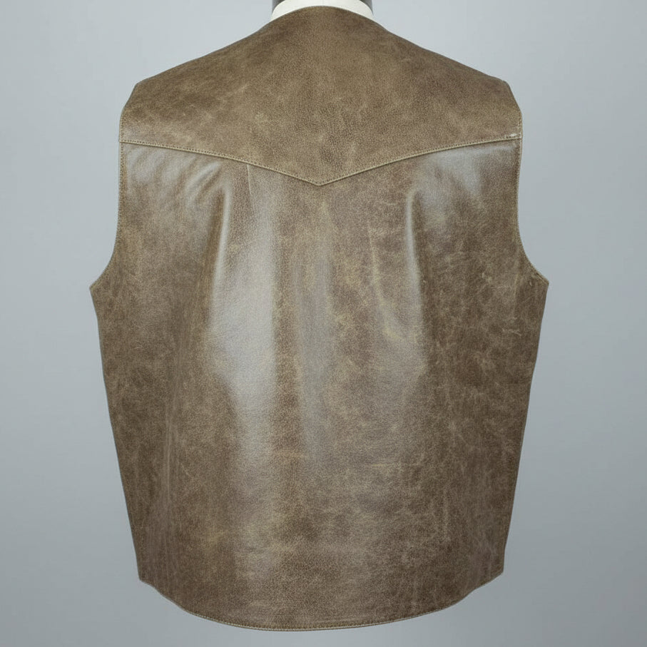 Men's Western Patch Vest 