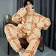 Men's Zipper Pajamas Winter Thickened  EX-STOCK CANADA