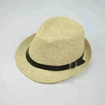 Men's casual straw hats for summer trips: trendy sunshade! - EX-STOCK CANADA