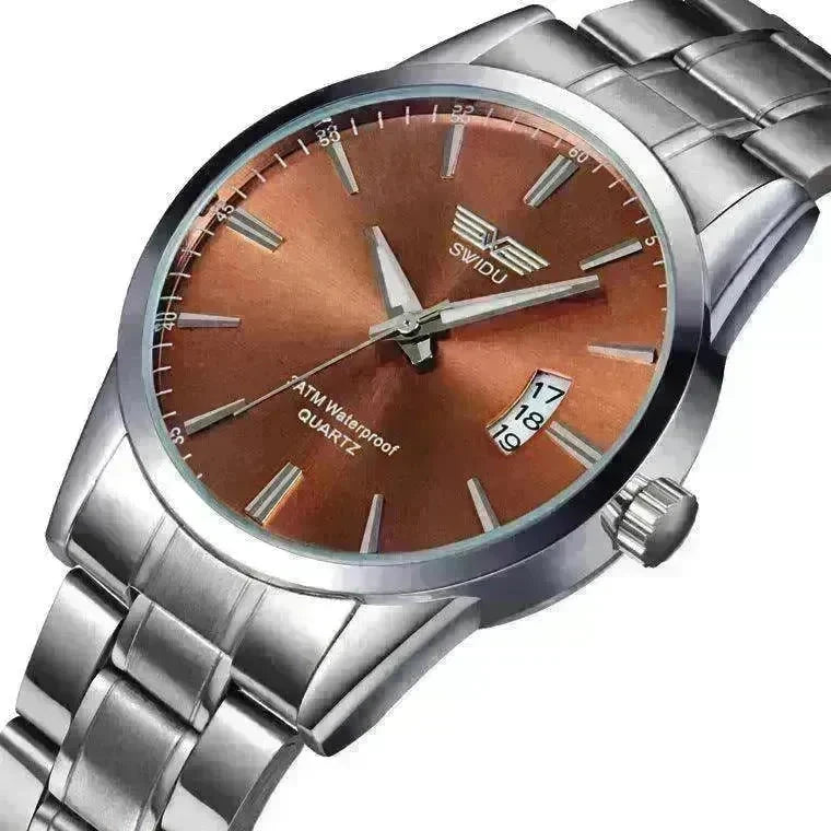 Men's steel single-day watches, non-mechanical, wholesale foreign trade - EX-STOCK CANADA