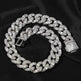 Mens Fashion Personalized Square Zirconium Cuban Bracelet Necklace - EX-STOCK Canada