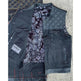 Open Road Men's Denim & Leather Club Vest EX-STOCK Canada 