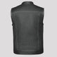 Gilet Club da Uomo in Denim e Pelle Open Road 