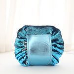 Mermaid Sequins design Cosmetic Bag Drawstring Makeup Case Women Travel Make Up Organizer Storage Pouch Toiletry Wash Kit EX-STOCK Canada 