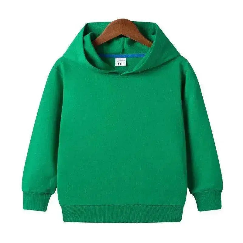 Middle And Small Size Children's Customized Pure Cotton Hooded Blank Sweater - EX-STOCK Canada