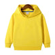 Middle And Small Size Children's Customized Pure Cotton Hooded Blank Sweater - EX-STOCK Canada