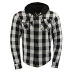 Chaqueta Camisa Acolchada de Franela a Cuadros para Hombre de Milwaukee LeatherEX-STOCK Canada 