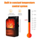 Mini Electric Fireplace Heater Electric Heater with Log Flame Effect Warm Air Heater Fanr 220V 50Hz EX-STOCK Canada 