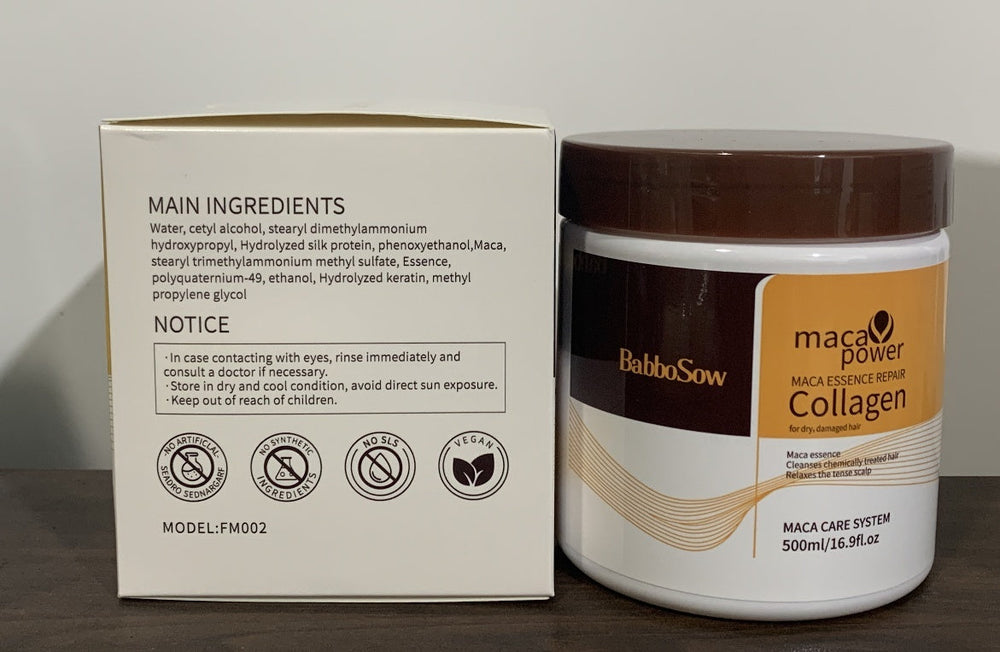 Moisturizing Collagen Hair Mask Hydrating Soft Nourishment Cream Deep Cleansing Hair Care Essential Oil EX-STOCK Canada 