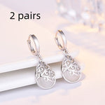 Moonlight Opal Silver Tears Earrings EX-STOCK Canada 