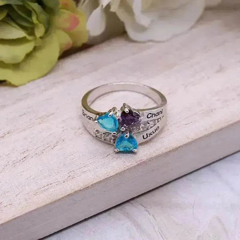 Mother's Day Gift DIY Engraved Ring - EX-STOCK Canada