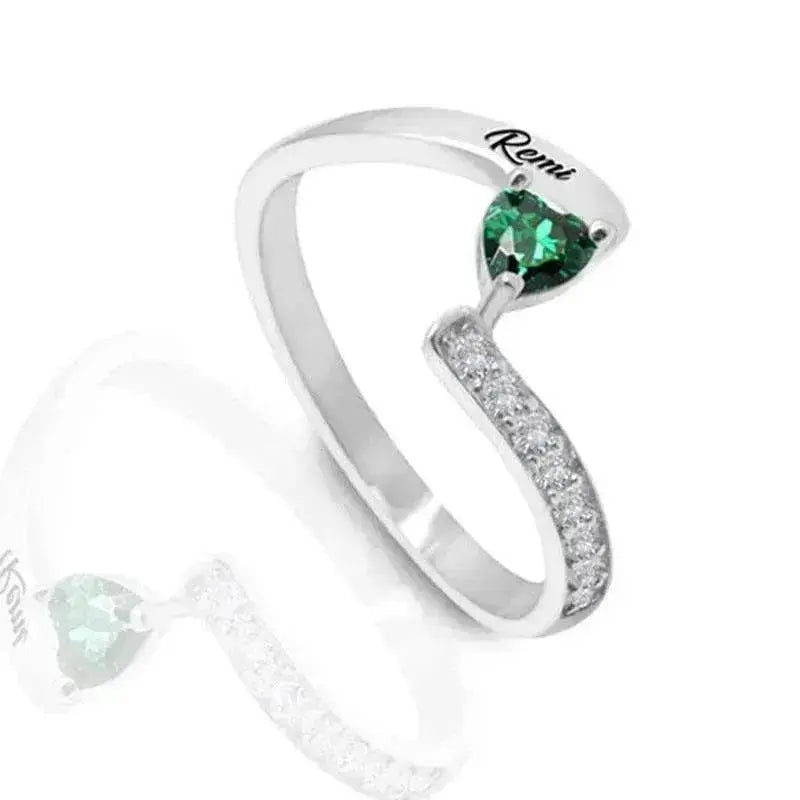 Mother's Day Gift DIY Engraved Ring - EX-STOCK Canada