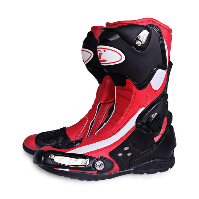 Motorcycle Boots Racing Shoes Riding Tribe Motorbike Riding Boots EX-STOCK Canada 