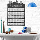 Mubarak Eid Ramadan Fabric Wall Calendar - EX-STOCK Canada