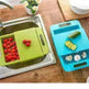 Multifunction Chopping Blocks Sinks Drain Basket Cutting Board Vegetable & Meat Kitchen Accessories - EX-STOCK CANADA