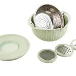 Multifunctional Kitchen Creative Household Rotating Washing Basket - EX-STOCK Canada